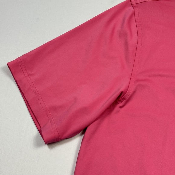 Peter Millar Polo Shirt Mens Large Pink Summer Comfort Golf Performance Stretch - Picture 4 of 11
